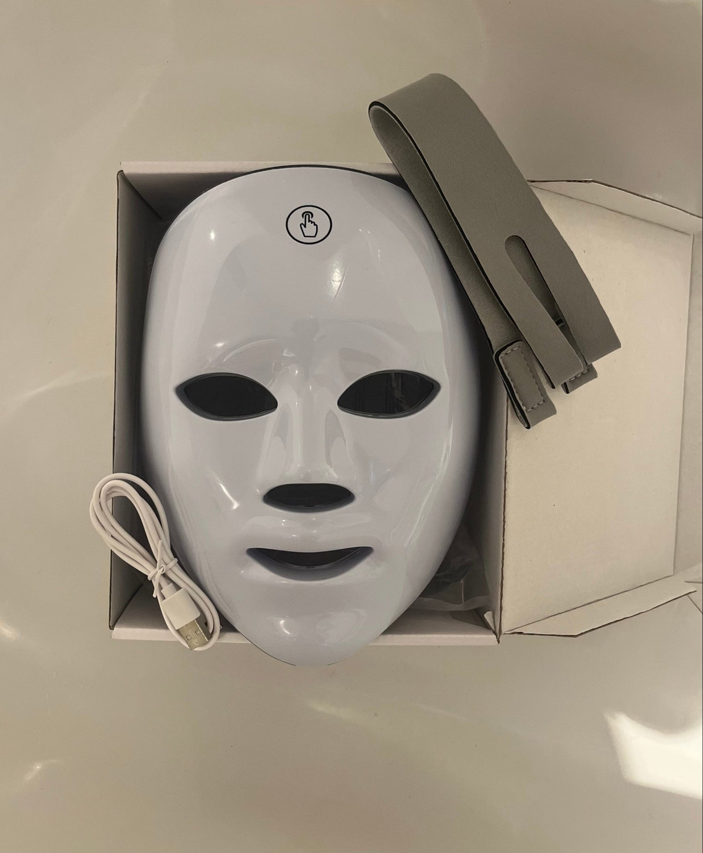 Máscara facial LED